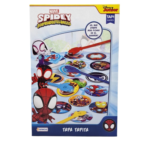 Juego de mesa tapa tapita Spidey - Tapimovil - Imagen 1