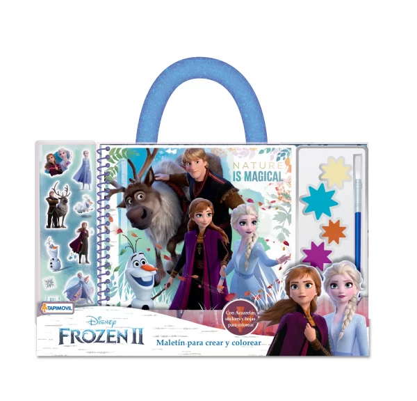 97DFZ07885 Maletin de arte para crear y colorear Frozen - Tapimovil - Imagen 1
