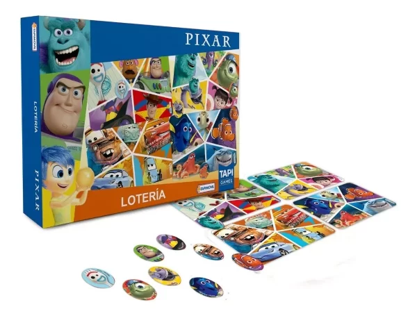 Loteria infantil Pixar - Tapimovil - Imagen 2