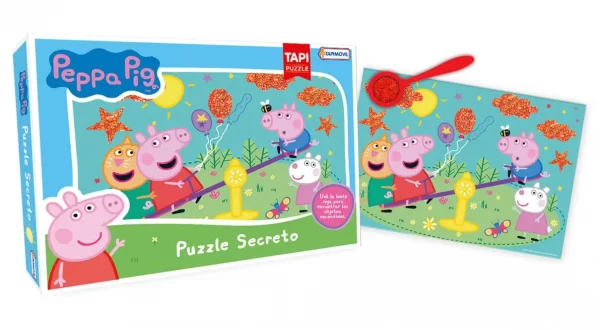 97EPP06366-1 Rompecabezas de 48 piezas con lupa Peppa Pig - Tapimovil - Imagen 1