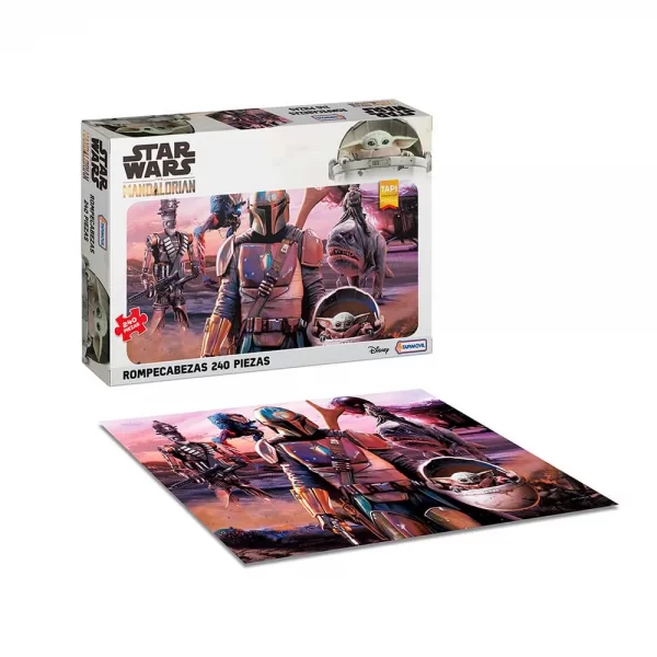 Rompecabezas de 240 piezas Mandalorian Star Wars - Tapimovil - Imagen 1