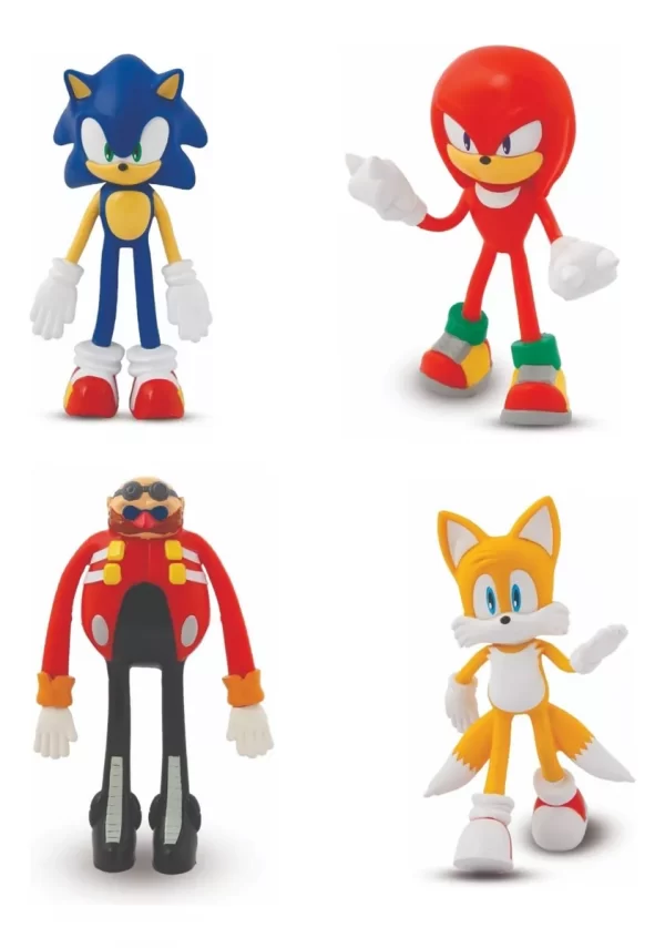 Muñeco Sonic bend ems - Tapimovil - Imagen 2