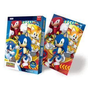 Rompecabezas de 70 piezas Sonic - Tapimovil