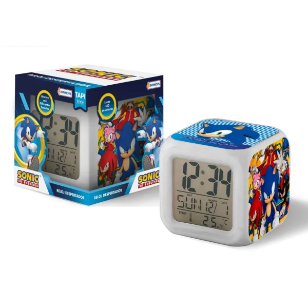 Reloj despertador Sonic - Tapimovil - Imagen 1