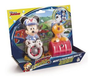 Figuras Mickey Y Pluto sucios– vulcanita