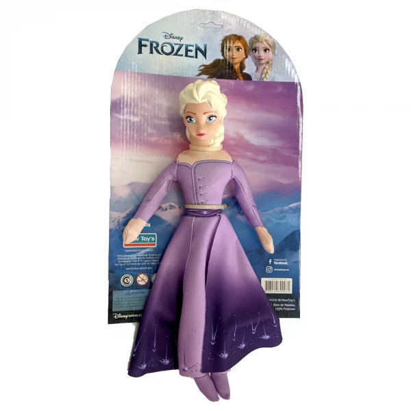 Muñeco soft Frozen Elsa lila - New toys - Imagen 1