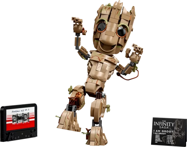 Yo soy Groot Marvel - Lego - Imagen 2