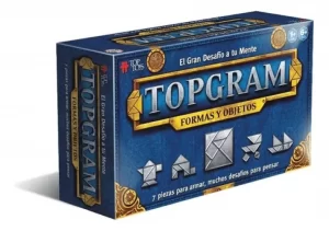 Juego de mesa Topgram formas y objetos - Top Toys