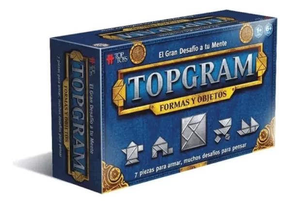 Juego de mesa Topgram formas y objetos - Top Toys - Imagen 1