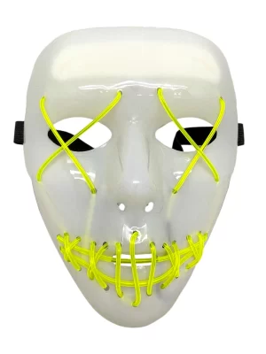 Máscara rígida La  Purga con luz led