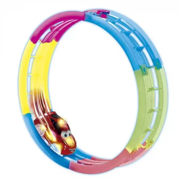 Pista Cars glowing track looping b/o - Ditoys - Imagen 2