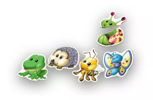 8822023 5 Rompecabezas Baby Educa animales del bosque - ToyCo - Imagen 1