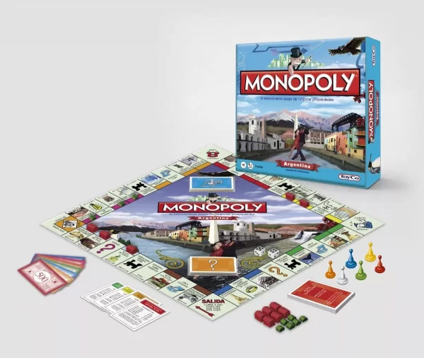 Juego de mesa Monopoly Argentina popular - ToyCo - Imagen 1