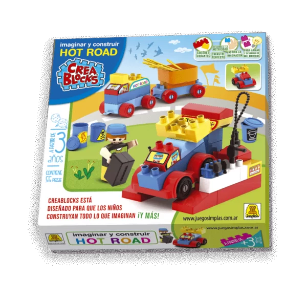 Bloques para construir Hot road – Implas. - Imagen 1