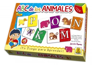 Juego de mesa ABC de los animales - Implás.