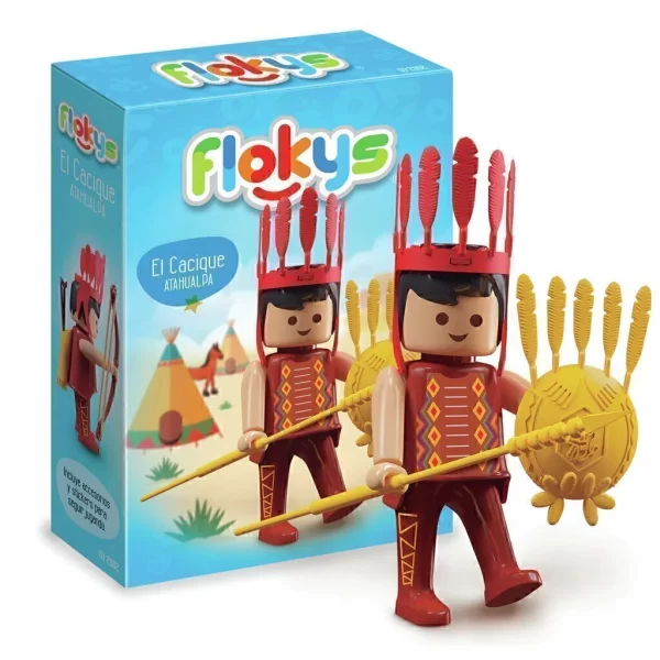 Muñeco cacique - Flokys - Imagen 1