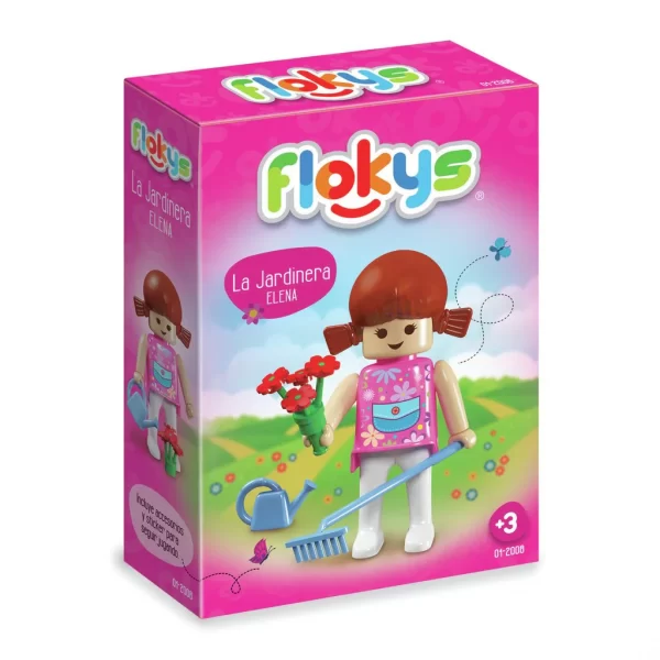 Muñeca jardinera - Flokys - Imagen 1