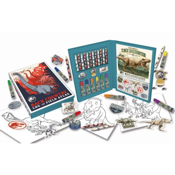 xr:d:DAFn9KHc-84:25,j:761504143893431044,t:23070719 Super set para colorear Jurassic World-Tapimovil. - Imagen 1