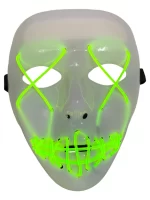 Máscara rígida La  Purga con luz led - Imagen 2