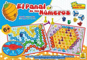 Juego de mesa el panal de los números – Implas.