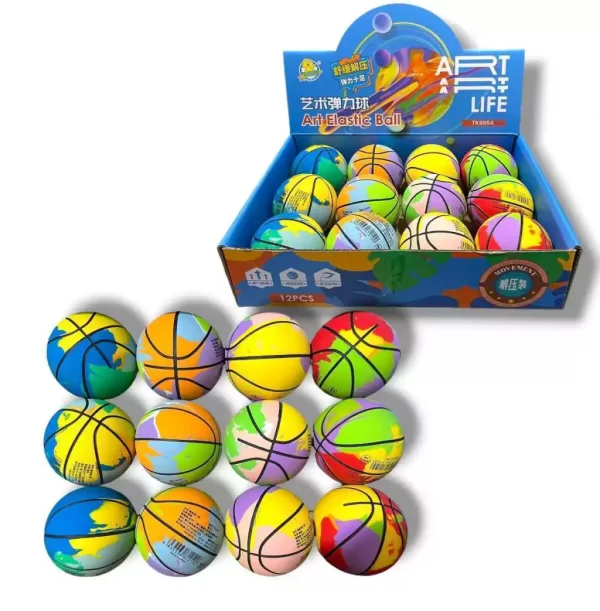 Pelota saltarina de basquet - Imagen 1