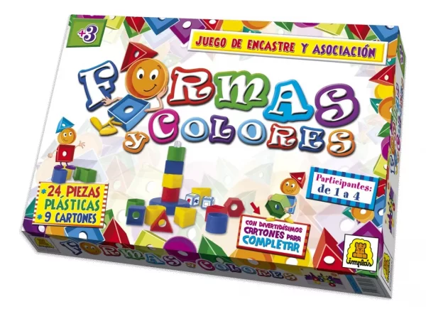 Formas y colores- Juego Implas - Imagen 1