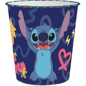Papelera Lilo y Stitch 22x21cm - Wabro