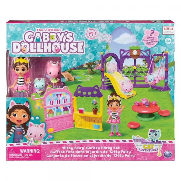 Playset con figuras juego de jardin - Gabby Dollhouse - Imagen 1
