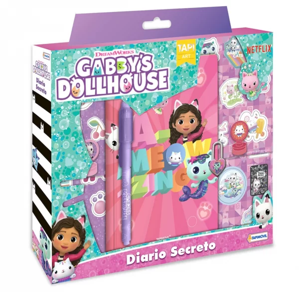 97UGD00993 Diario secreto Gabby dollhouse - Tapimovil. - Imagen 1