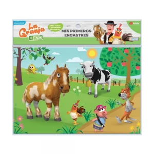 Rompecabezas mis primeros encastres La granja de Zenon - Tapimovil