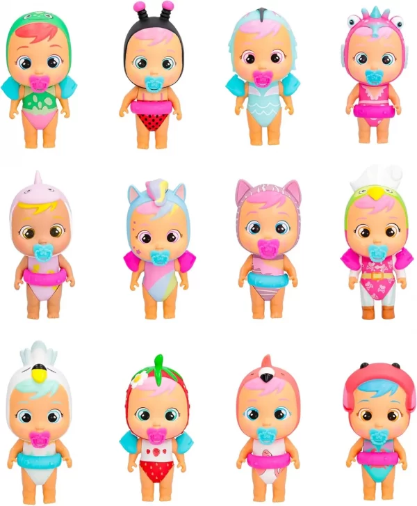 Cry Babies Magic Tears muñeca 13cm series Beach Babies – Cry Babies - Imagen 3