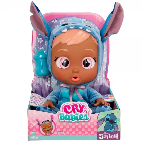 Muñeca 30cm Disney Stitch – Cry Babies - Imagen 1