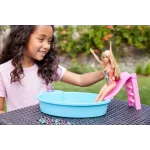Playset Barbie piscina glam con muñeca – Mattel - Imagen 3