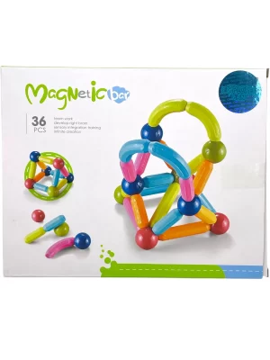 Magnetic Bar palitos magnéticos con pelotas 36 piezas - Explorer Fan
