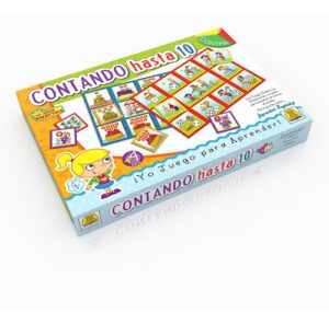 Juego de mesa contando hasta 10 - Implas