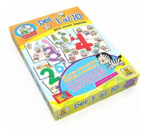 Juego de mesa Del 1 al 10 - Implas