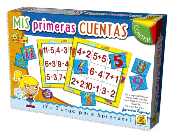 Juego de mesa Mis primeras cuentas – Implas - Imagen 1