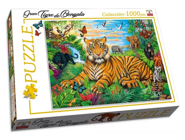 Rompecabezas Tigre de bengala - Implas - Imagen 1