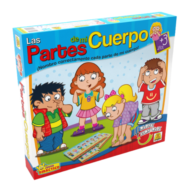 89x426-3 Juego de mesa Las partes de mi cuerpo -Implas - Imagen 1