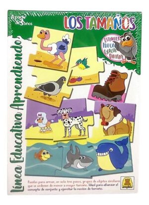 Juego de mesa Los tamaños - Implas