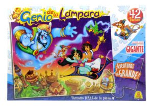 Rompecabezas El gernio de la lampara - Implas