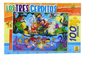 Rompecabezas Los 3 cerditos - Implas