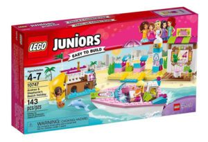 Vacaciones en la playa de Andrea y Stephanie - Lego