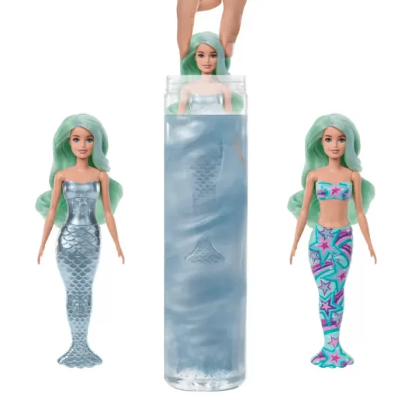 Muñeca Barbie color reveal sirenas - Mattel - Imagen 2