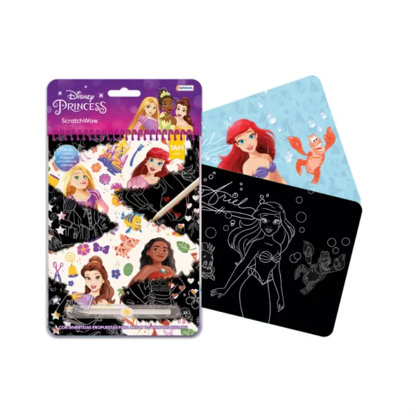 Scratch Wow Libro de actividades Princesas - Tapimovil - Imagen 1