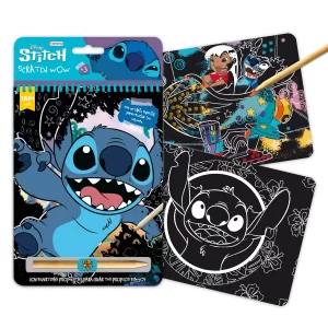 Scratch Wow Libro de actividades Stitch - Tapimovil