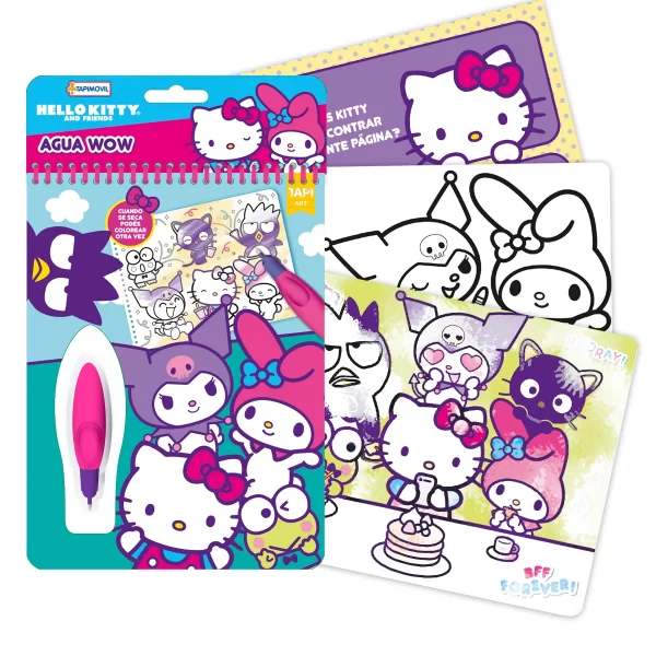Agua Wow Libro de actividades Hello Kitty - Tapimovil - Imagen 1