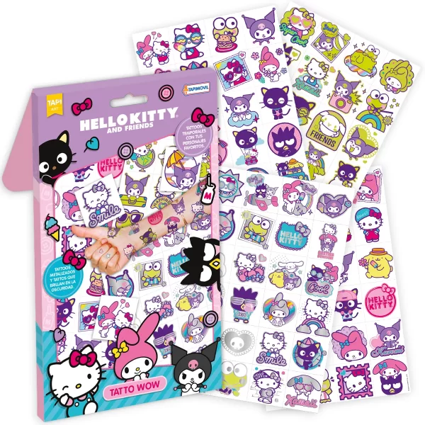 97+KTY09839_1 Tattoo Wow Hello Kitty - Tapimovil - Imagen 1