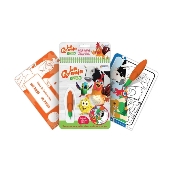 Agua Wow Libro de actividades La granja de Zenón  - Tapimovil - Imagen 1