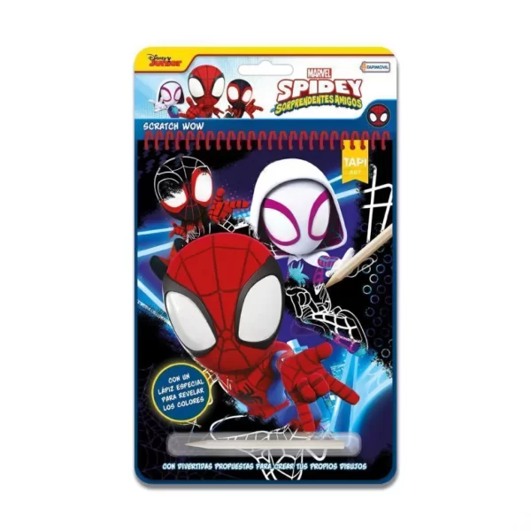 Scratch Wow Libro de actividades Spidey - Tapimovil - Imagen 1